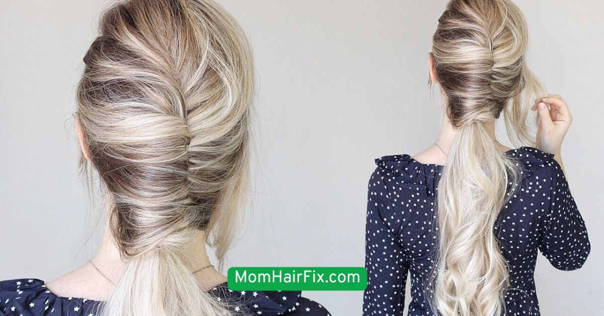 French Twist Ponytail