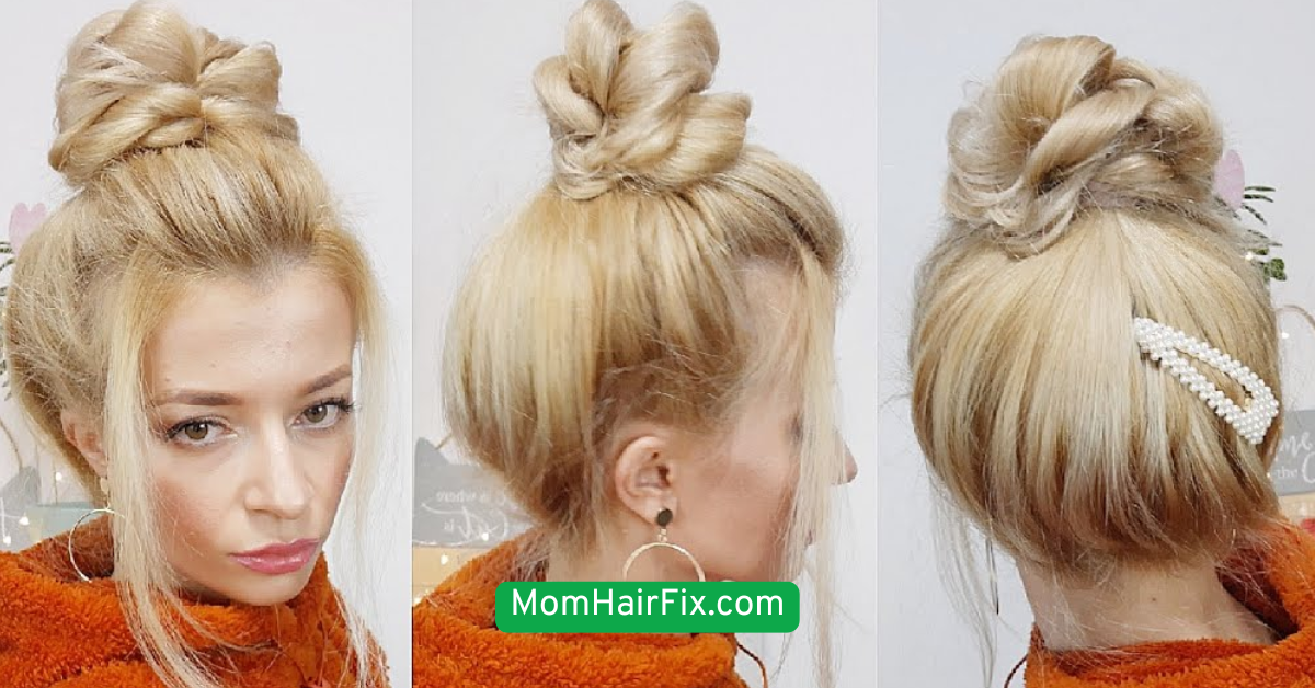  Lazy-Day Top Knot