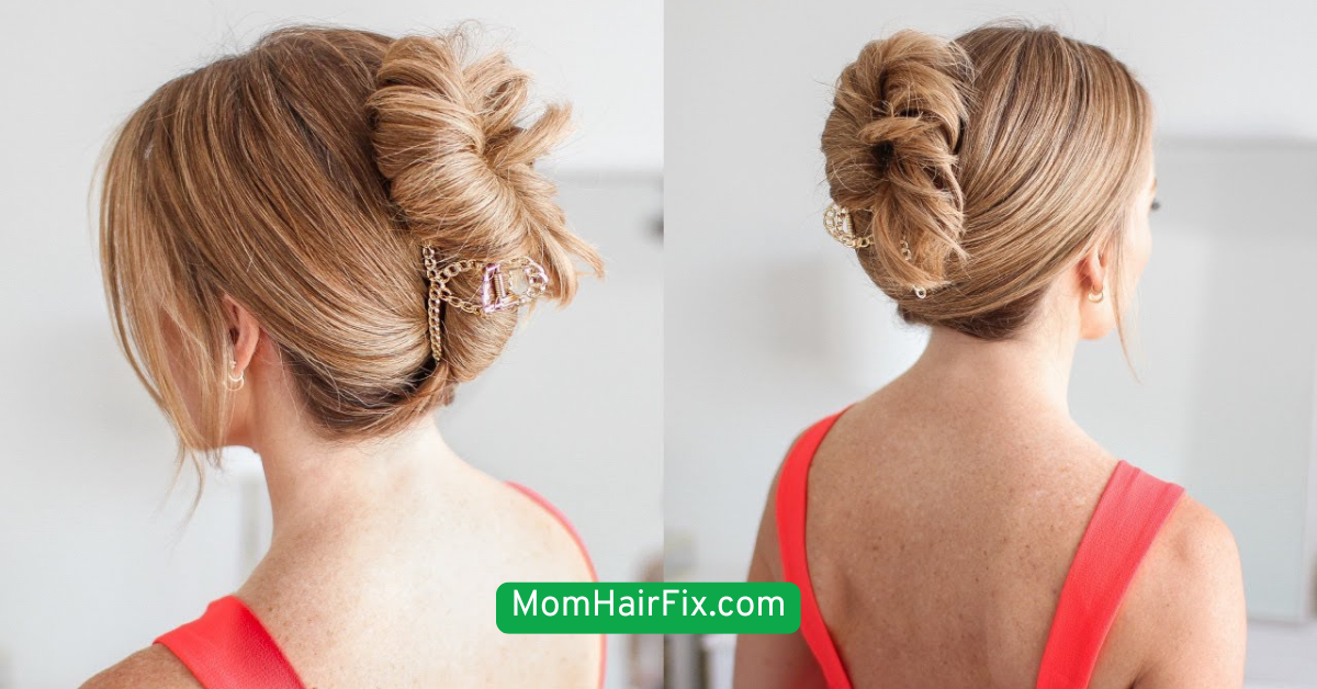  Quick Claw Clip Updo