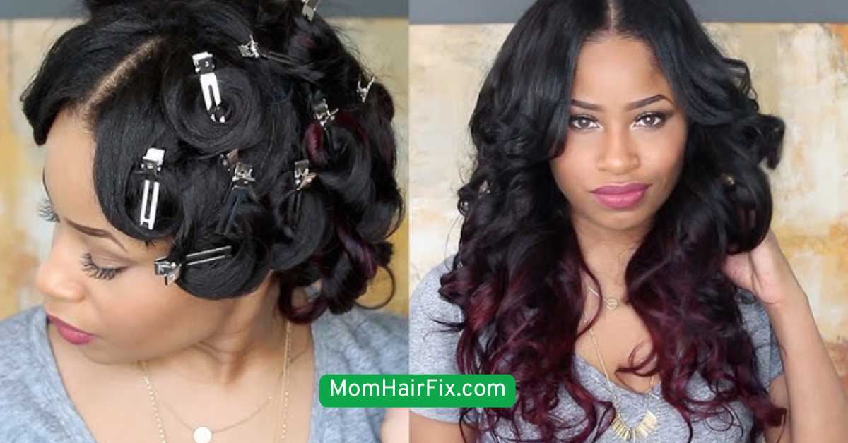 Quick Curl-and-Pin Look