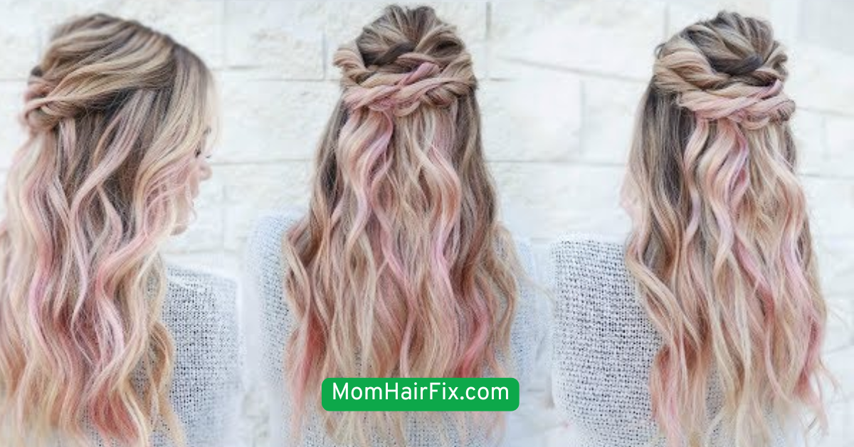  Twisted Half-Updo