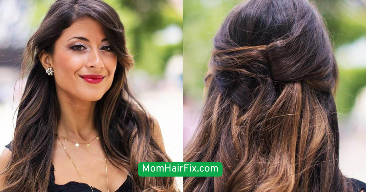 Half-Up Half-Down Twist