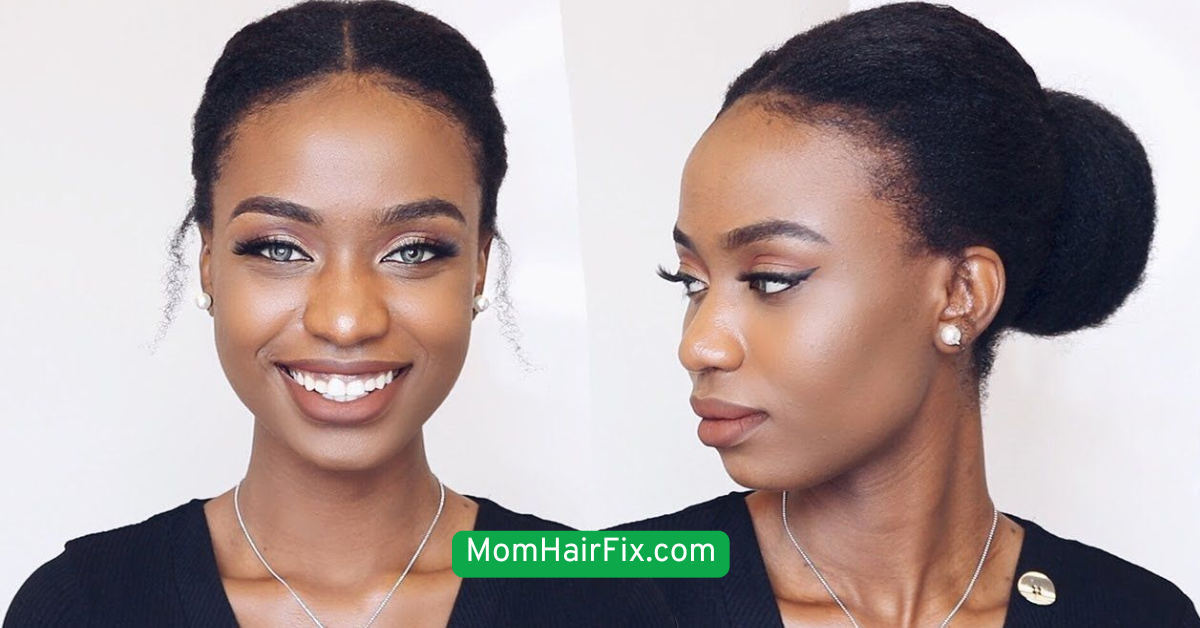 Low Bun with a Twist