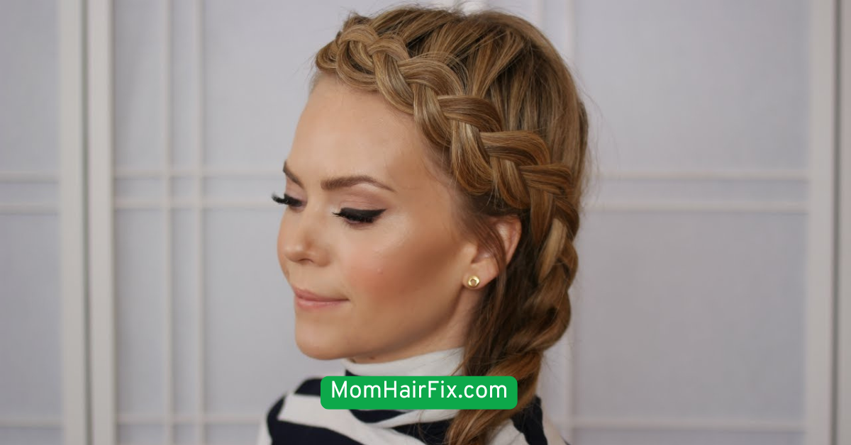  Side Braid with a Headband