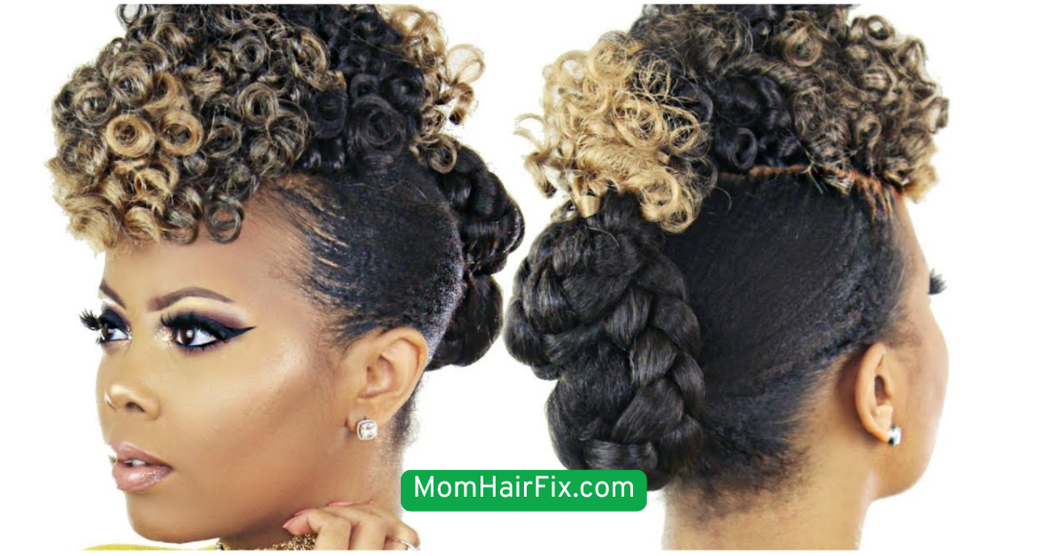 The Curly Faux Hawk