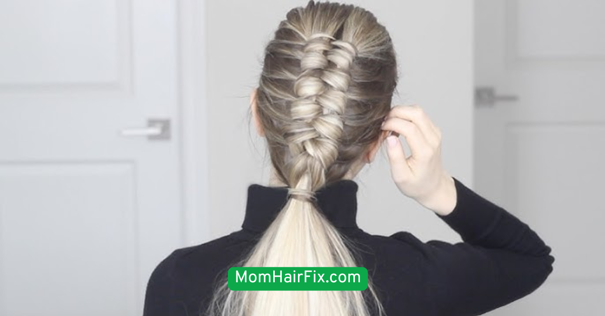  French Braid Ponytail