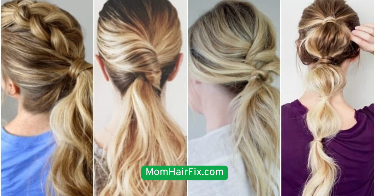High Bubble Ponytail
