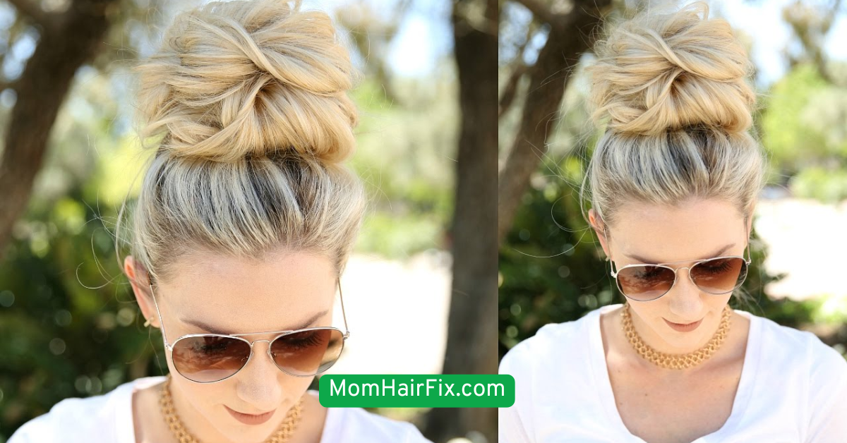 The Messy Top Knot