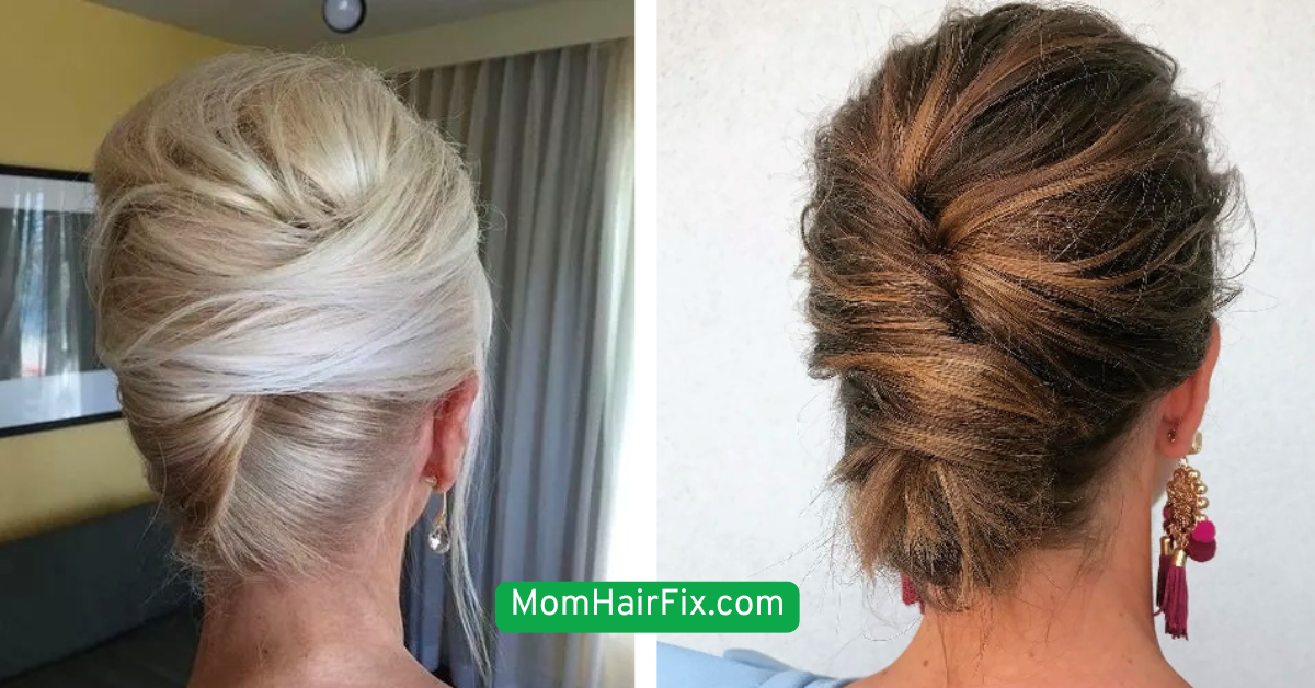 French Roll for Short Hair